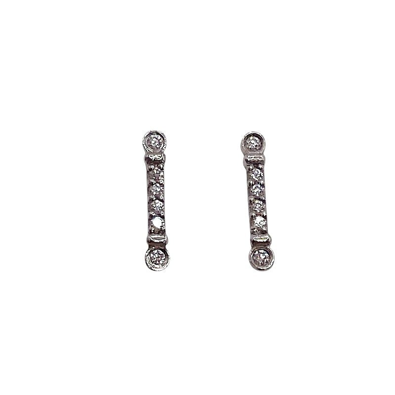 ティファニー TIFFANY＆CO フルールドリスステムピアス プラチナ