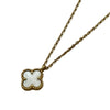 ヴァンクリーフ＆アーペル Van Cleef & Arpels スウィートアルハンブラネックレス ゴールド Au750 ジュエリー