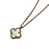 ヴァンクリーフ＆アーペル Van Cleef & Arpels スウィートアルハンブラネックレス ゴールド Au750 ジュエリー