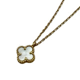 ヴァンクリーフ＆アーペル Van Cleef & Arpels スウィートアルハンブラネックレス ゴールド Au750 ジュエリー