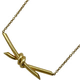 ティファニー TIFFANY＆CO ノットネックレス ゴールド Au750 ジュエリー