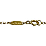 ティファニー TIFFANY＆CO ノットネックレス ゴールド Au750 ジュエリー