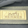 エルメス HERMES レザー切替ナイロンジャケット ネイビー ナイロン メンズ ナイロンジャケット
