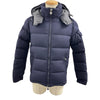 モンクレール MONCLER MONTGENEVRE ダウンジャケット ネイビー ウール メンズ ダウンジャケット