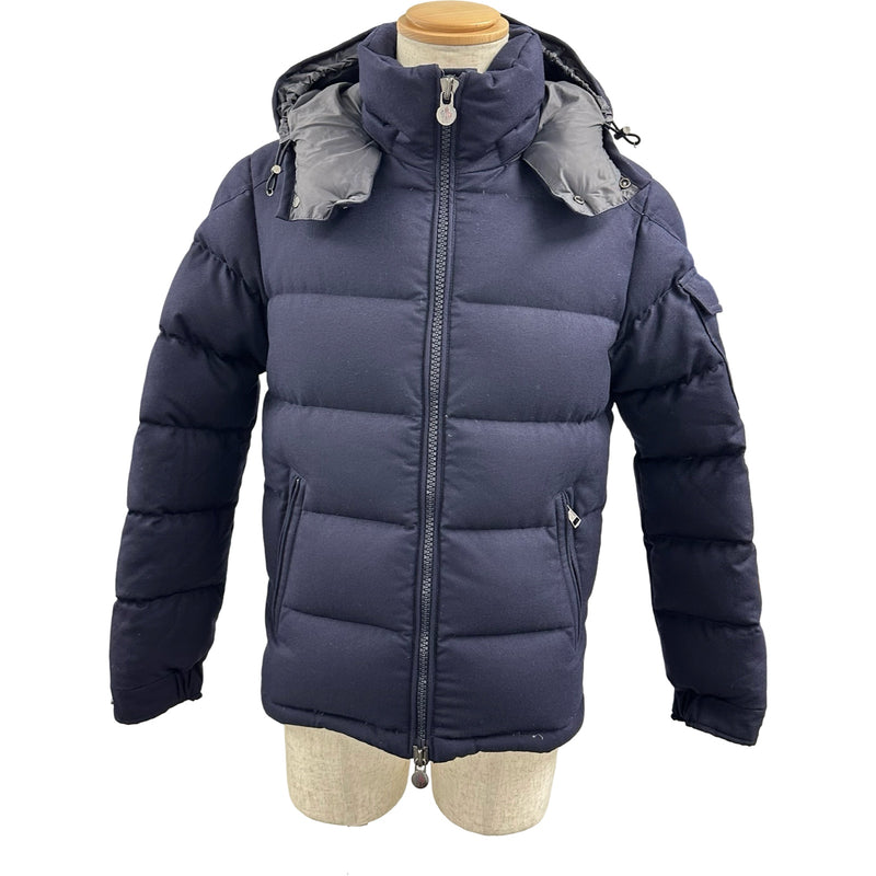モンクレール MONCLER MONTGENEVRE ダウンジャケット ネイビー ウール