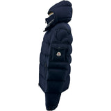 モンクレール MONCLER MONTGENEVRE ダウンジャケット ネイビー ウール メンズ ダウンジャケット