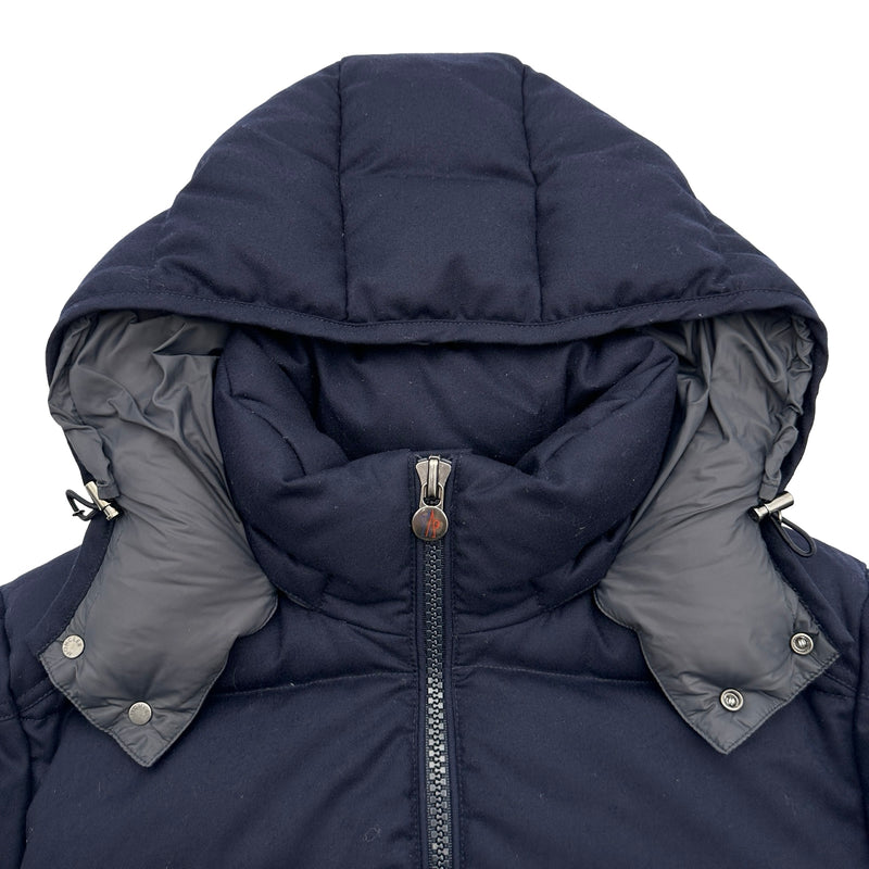 モンクレール MONCLER MONTGENEVRE ダウンジャケット ネイビー ウール