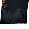 バレンシアガ BALENCIAGA ヘビーメタルロゴ ロングスリープTシャツ 739783 ブラック コットン メンズ 長袖Ｔシャツ
