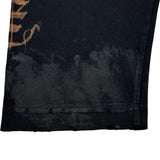 バレンシアガ BALENCIAGA ヘビーメタルロゴ ロングスリープTシャツ 739783 ブラック コットン メンズ 長袖Ｔシャツ
