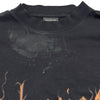バレンシアガ BALENCIAGA ヘビーメタルロゴ ロングスリープTシャツ 739783 ブラック コットン メンズ 長袖Ｔシャツ