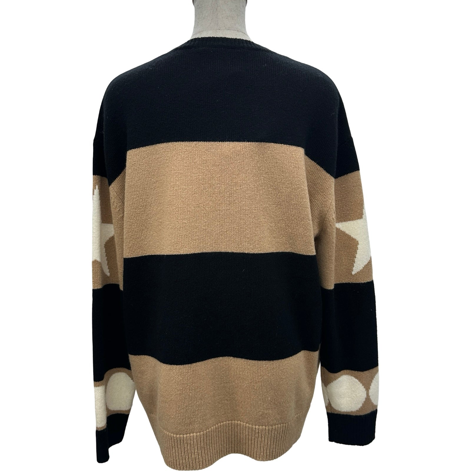 美品 Max Mara DIRCE 24AW カシミヤ混ニット L 1951 マックスマーラ Max Mara 1951ロゴカシミヤ混ニットセーター