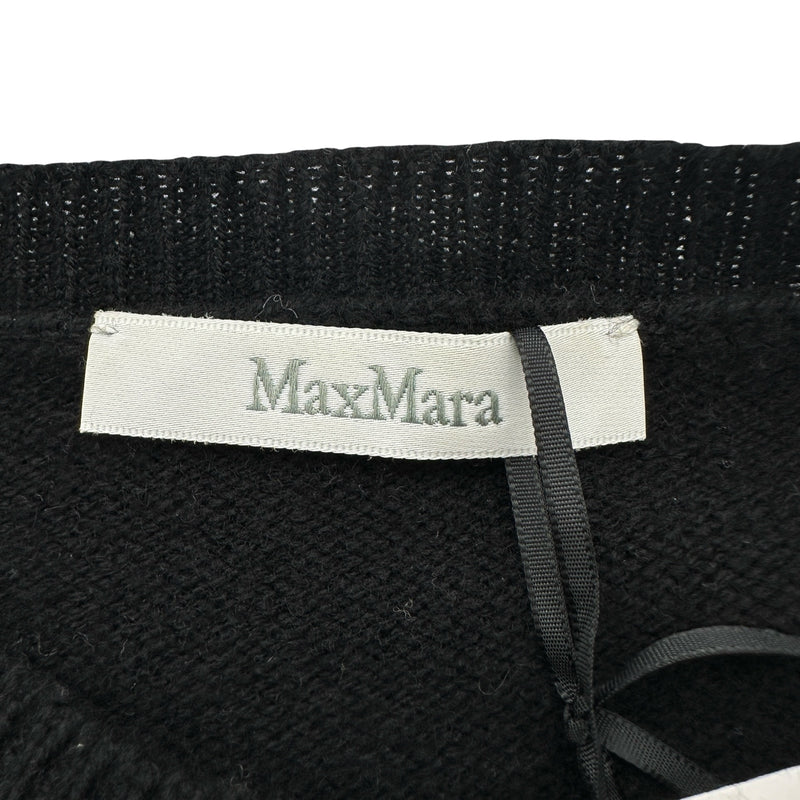 マックスマーラ Max Mara 1951ロゴカシミヤ混ニットセーター