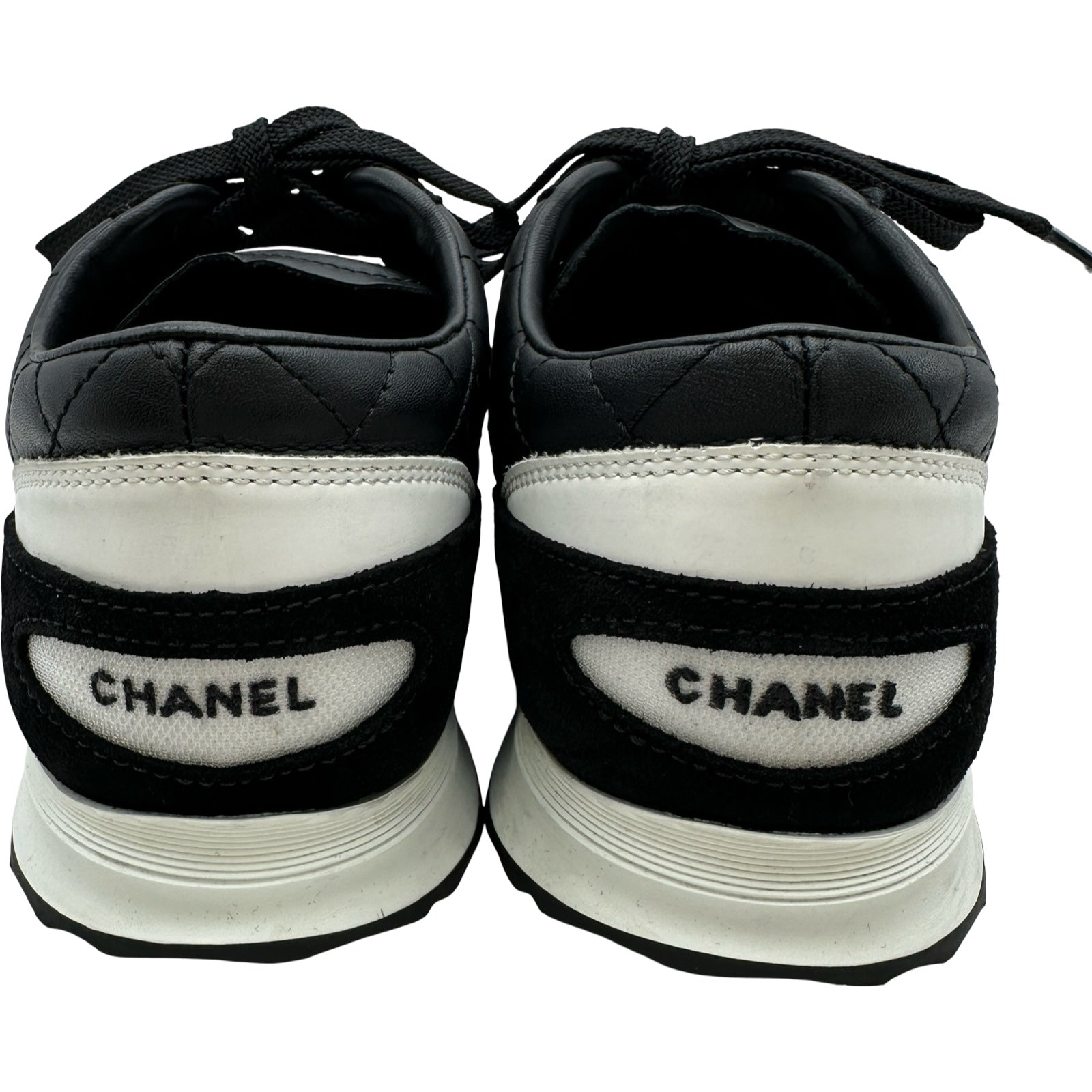 シャネル CHANEL ココマークキルティングローカットスニーカー 347014