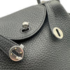 エルメス HERMES リンディミニ G刻印 ブラック シルバー金具 トリヨンクレマンス レディース ショルダーバッグ