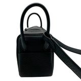 エルメス HERMES リンディミニ G刻印 ブラック シルバー金具 トリヨンクレマンス レディース ショルダーバッグ
