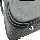 エルメス HERMES リンディミニ G刻印 ブラック シルバー金具 トリヨンクレマンス レディース ショルダーバッグ