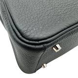 エルメス HERMES リンディミニ G刻印 ブラック シルバー金具 トリヨンクレマンス レディース ショルダーバッグ