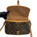 ルイ・ヴィトン LOUIS VUITTON ソローニュ M42250 ブラウン モノグラム・キャンバス ユニセックス ショルダーバッグ