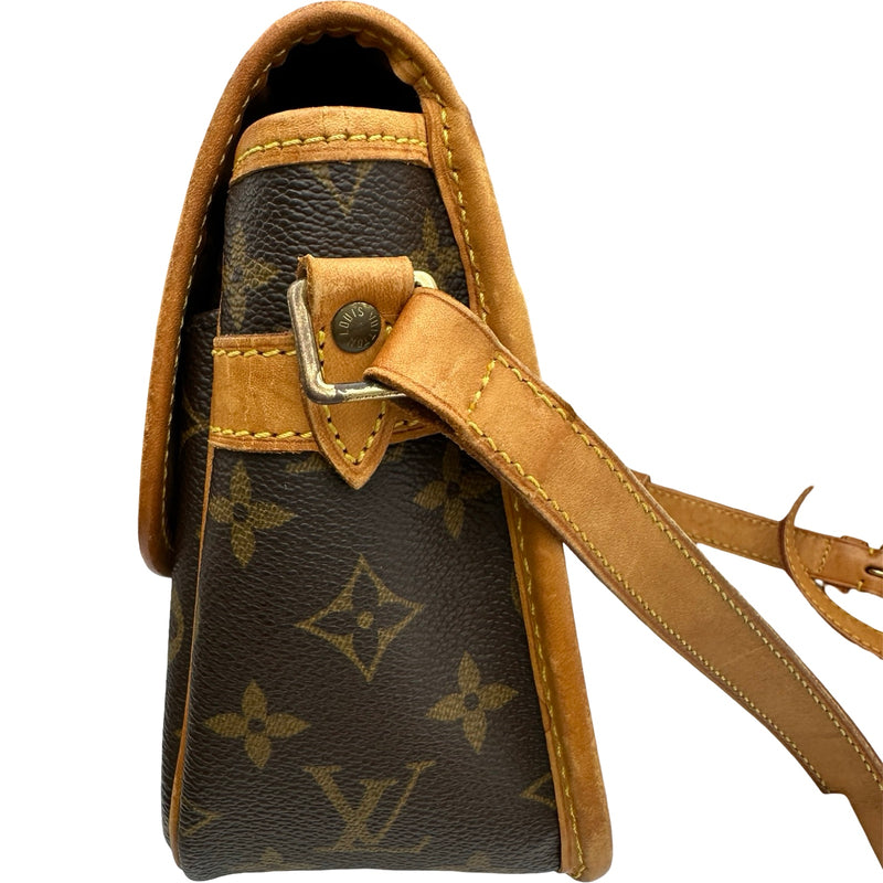 ルイ・ヴィトン LOUIS VUITTON ソローニュ M42250 ブラウン モノグラム