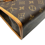 ルイ・ヴィトン LOUIS VUITTON ポパンクール・オ M40007 ブラウン モノグラム/レザー レディース トートバッグ
