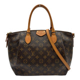 ルイ・ヴィトン LOUIS VUITTON テュレンMM M48814 ブラウン モノグラム/レザー レディース ショルダーバッグ