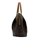 ルイ・ヴィトン LOUIS VUITTON テュレンMM M48814 ブラウン モノグラム/レザー レディース ショルダーバッグ