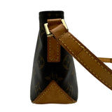 ルイ・ヴィトン LOUIS VUITTON トロター M51240 ブラウン モノグラム/レザー レディース ショルダーバッグ