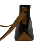 ルイ・ヴィトン LOUIS VUITTON トロター M51240 ブラウン モノグラム/レザー レディース ショルダーバッグ