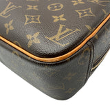 ルイ・ヴィトン LOUIS VUITTON トゥルーヴィル M42228 ブラウン モノグラム/レザー レディース ハンドバッグ