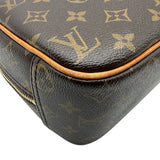 ルイ・ヴィトン LOUIS VUITTON トゥルーヴィル M42228 ブラウン モノグラム/レザー レディース ハンドバッグ