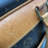 ルイ・ヴィトン LOUIS VUITTON トゥルーヴィル M42228 ブラウン モノグラム/レザー レディース ハンドバッグ