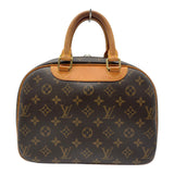 ルイ・ヴィトン LOUIS VUITTON トゥルーヴィル M42228 ブラウン モノグラム/レザー レディース ハンドバッグ