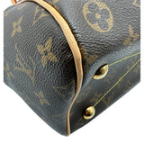 ルイ・ヴィトン LOUIS VUITTON ティボリPM M40143 ブラウン モノグラム/レザー レディース ハンドバッグ