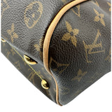 ルイ・ヴィトン LOUIS VUITTON ティボリPM M40143 ブラウン モノグラム/レザー レディース ハンドバッグ
