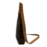 ルイ・ヴィトン LOUIS VUITTON オデオンMM M56389 ブラウン モノグラム/レザー レディース ショルダーバッグ