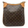 ルイ・ヴィトン LOUIS VUITTON オデオンMM M56389 ブラウン モノグラム/レザー レディース ショルダーバッグ