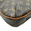 ルイ・ヴィトン LOUIS VUITTON オデオンMM M56389 ブラウン モノグラム/レザー レディース ショルダーバッグ