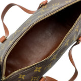 ルイ・ヴィトン LOUIS VUITTON パピヨン30 M51365 ブラウン モノグラム/レザー レディース ハンドバッグ