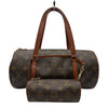 ルイ・ヴィトン LOUIS VUITTON パピヨン30 M51365 ブラウン モノグラム/レザー レディース ハンドバッグ