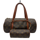 ルイ・ヴィトン LOUIS VUITTON パピヨン30 M51365 ブラウン モノグラム/レザー レディース ハンドバッグ
