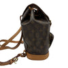 ルイ・ヴィトン LOUIS VUITTON モンスリMM M51136 ブラウン モノグラム/レザー レディース リュック・デイパック