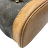 ルイ・ヴィトン LOUIS VUITTON モンスリMM M51136 ブラウン モノグラム/レザー レディース リュック・デイパック