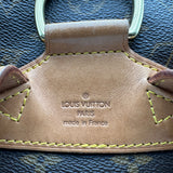 ルイ・ヴィトン LOUIS VUITTON モンスリMM M51136 ブラウン モノグラム/レザー レディース リュック・デイパック