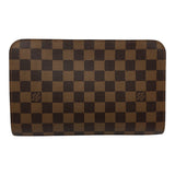 ルイ・ヴィトン LOUIS VUITTON サンルイ N51993 ブラウン ダミエ/レザー メンズ セカンドバッグ