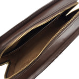 ルイ・ヴィトン LOUIS VUITTON サンルイ N51993 ブラウン ダミエ/レザー メンズ セカンドバッグ