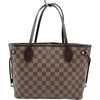 ルイ・ヴィトン LOUIS VUITTON ネヴァーフルPM N41359 ブラウン ダミエ/レザー レディース トートバッグ
