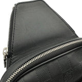 ルイ・ヴィトン LOUIS VUITTON アヴェニュー・スリングバッグ N45303 ブラック シルバー金具 ダミエ･アンフィニ メンズ ボディバッグ