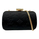 ルイ・ヴィトン LOUIS VUITTON ミノディエールV M95750 ブラック ゴールド金具 モノグラムモタード レディース クラッチバッグ