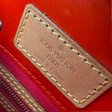 ルイ・ヴィトン LOUIS VUITTON リードPM M91088 レッド/ブラウン モノグラムヴェルニ/レザー レディース ハンドバッグ