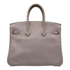 エルメス HERMES バーキン25 □L刻 ローズドラジェ シルバー金具 スイフト レディース ハンドバッグ